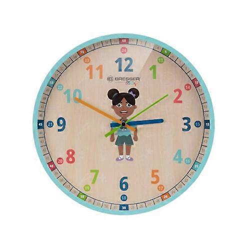 FLORA Bresser Junior Children Wall Clock High Quality and Durable Wall Clock