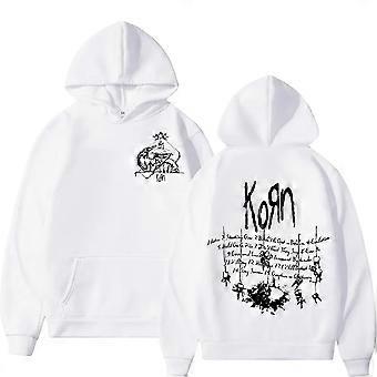 Sweat à Capuche Officiel Korn - Collection Follow The Leader - Coupe Classique En Coton - Merchandising Groupe Rock