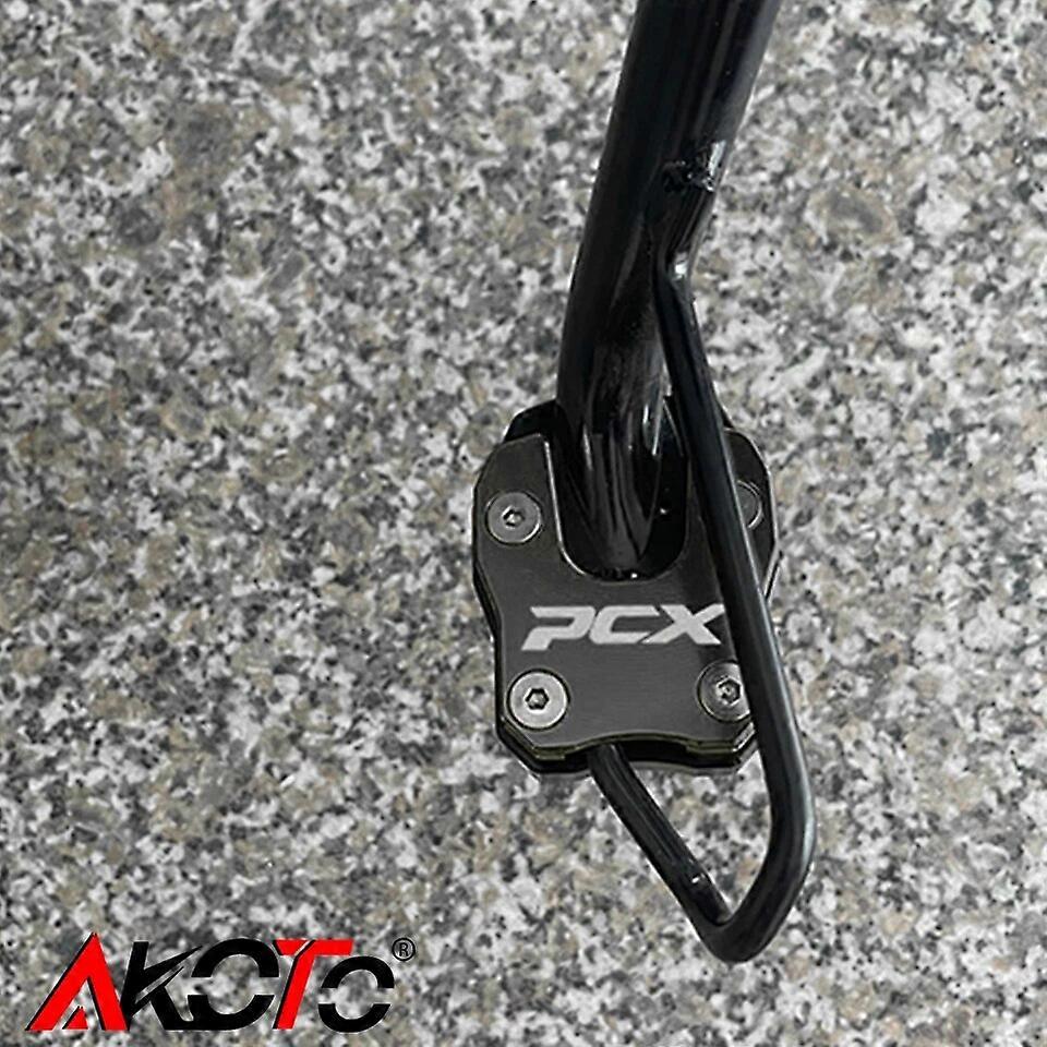 עבור HONDA PCX 125 150 160 PCX125 PCX150 PCX160 2016 - 2023 אופנוע מעמד צד כרית צלחת מעמד הגדל הרחבת תמיכה