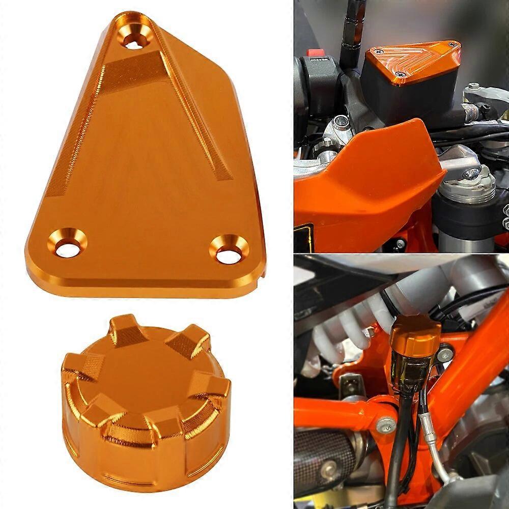 Motorcycle CNC Aluminum Rear Front Brake Fluid Reservoir Cover Cap for KTM Duke 790 890 Adventure 2018 2019 2020 2021 2022