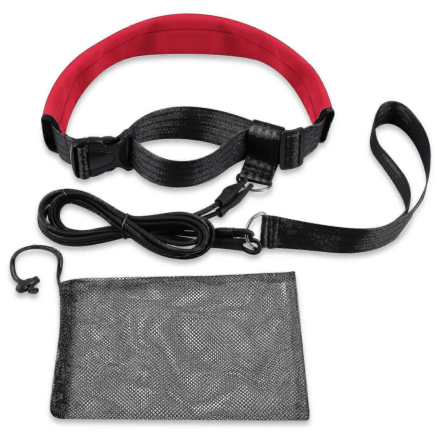 2m Swim Training Belts,swim Resistance Belt Swim Exerciser Belt Swim Tether, Pool Swim Training Leash Swim Training Belt Swim Resistance Tether
