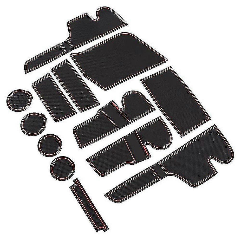 Pour Ranger 2012-2020 Voiture Porte Fente Tampon Tapis Support De Verre Accoudoir Consoles Centrales Accessoires Decoration Interieure 13 Pieces 83330725