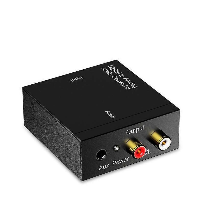 Digital To Analog Audio Converter with Fiber