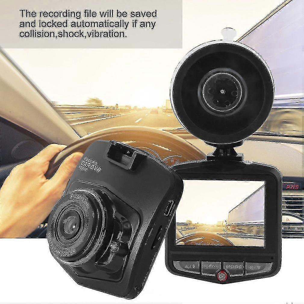 2.4'' Hd Lcd Car Vehicle Blackbox Dvr Cam Camera Video Recorderblack