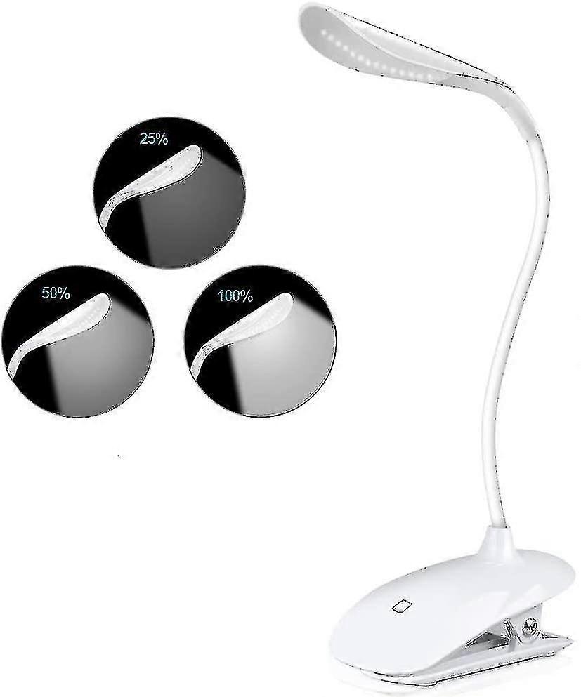 Reading Light, Reading Light 14 Led 3 Brightness Modes 360 Flexible Neck