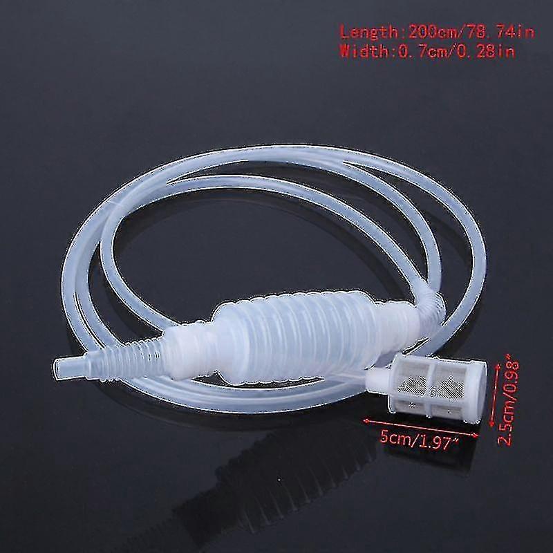 Plastic Homemade Wine Brew Syphon Tube Pipe Knead Siphon Filter Beer Making Tool