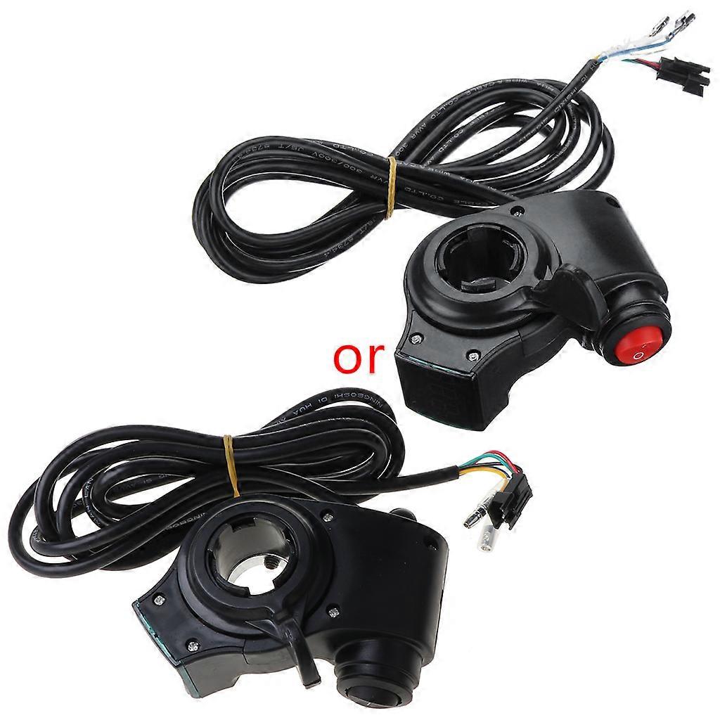 1 Set Electric Vehicle Voltage Display Switch Handle Finger Thumb Throttle Scoot