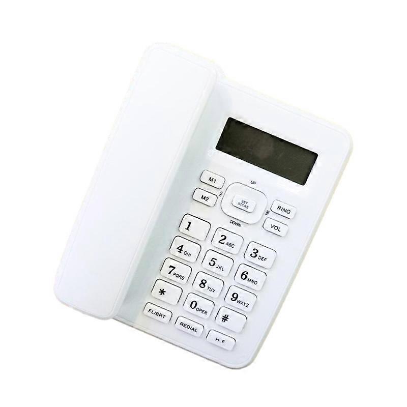 Corded Desktop Phone Hotel/Office/Home Telephone Fixed Landline Caller Display