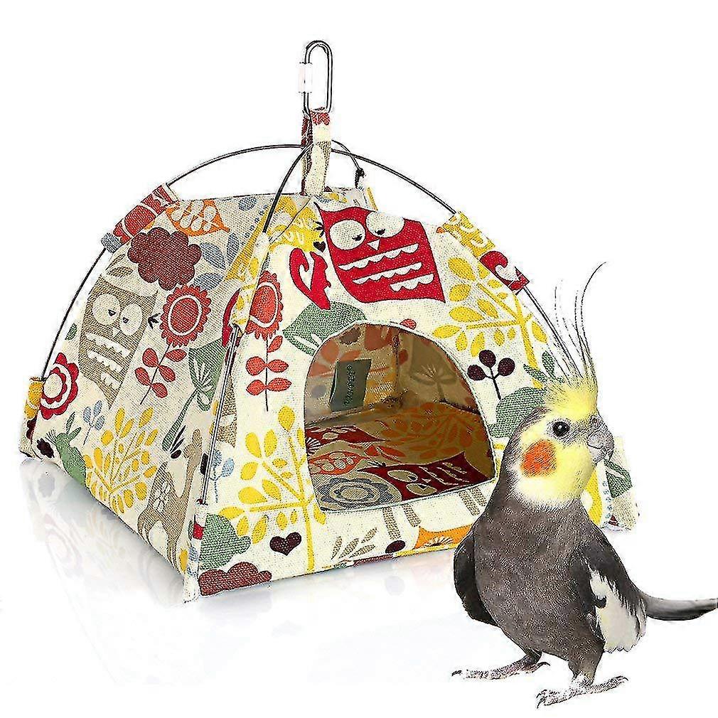 Bird Nest Hanging Tent Warm Triangular Pet Cave Hanging Washable