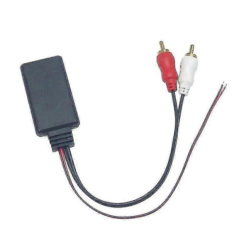 Universal 12v Car Bluetooth-compatible Aux Receiver Module 2rca Cable Radio Adapter Stereo Wireless Connection Audio