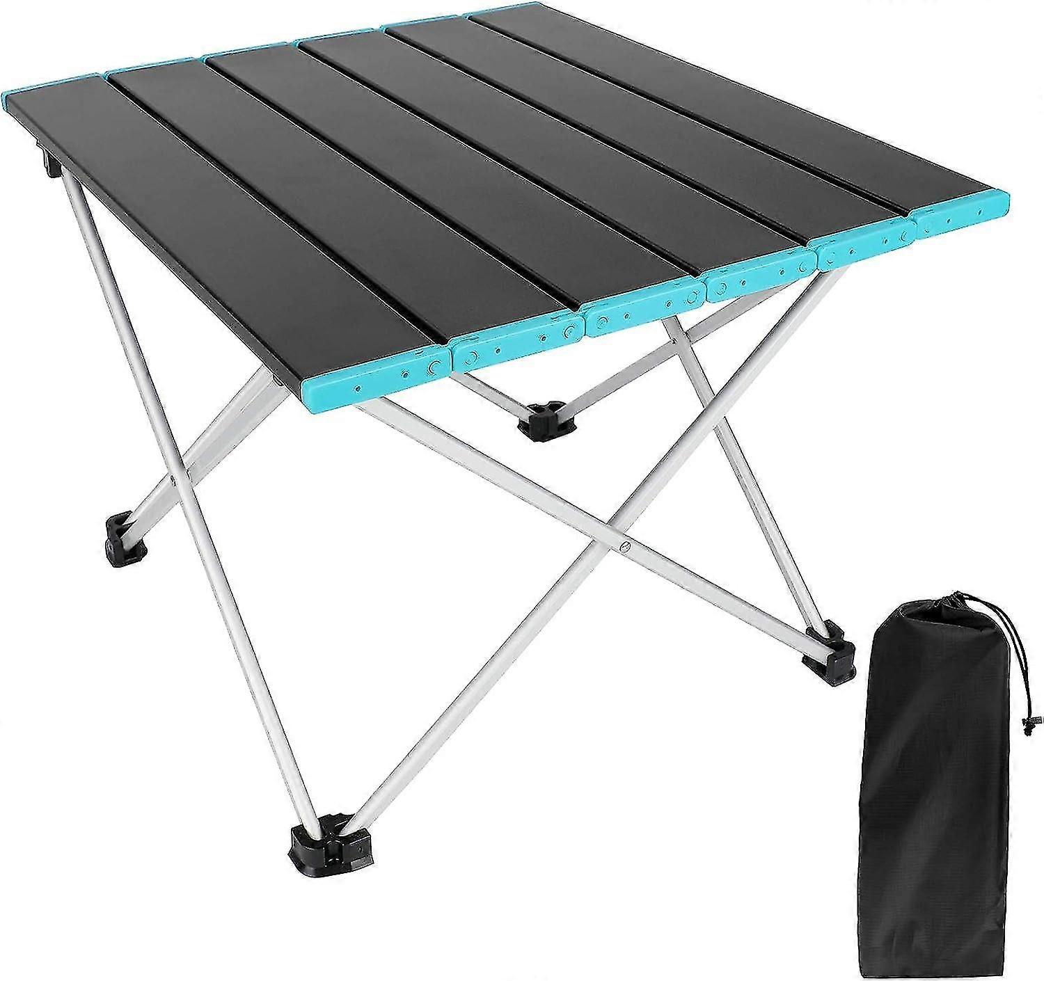 Luckits Portable Camping Table With Aluminumfoldingtable Top And Carrying Bag Foldingcamptable To Camp Boat Cooking Bbq Home Use Bachtable Easy