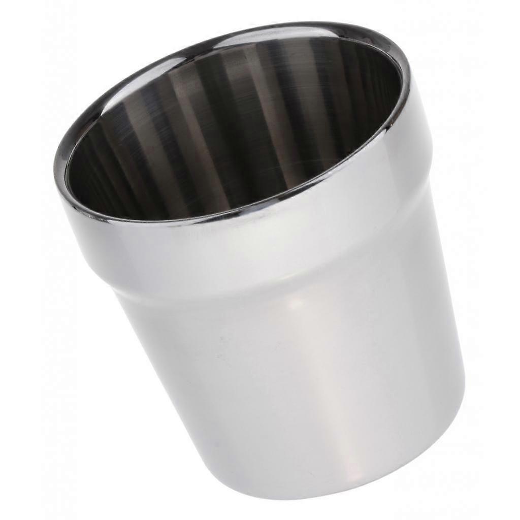 Wine Cup Stainless Beer Mug Drinking Coffee Cup for Cold Hot Drinks A-175ml