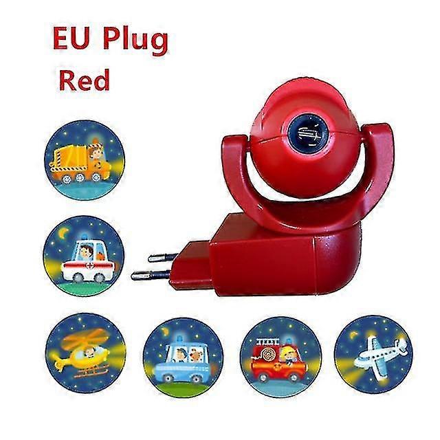 Led Projector Star Moon Animal Projector 6 Images Sensor Eu Plug Night Light Lamp For Kids Children Baby Bedroom Decoration