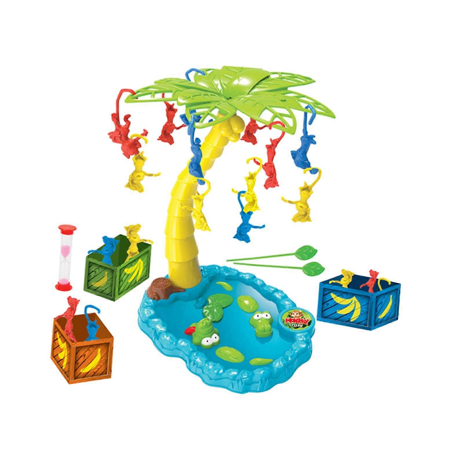 Monkeys Tail Game, Pull My Finger Monkey Game, Your Monkeys into The Tree to Win for Holiday Games Age 3+ Children