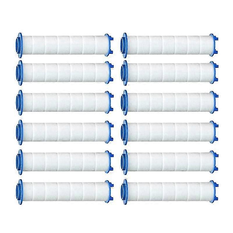 12PCS Replacement Shower Filter for Hard Water - High Output Shower Water Filter to Remove Chlorine
