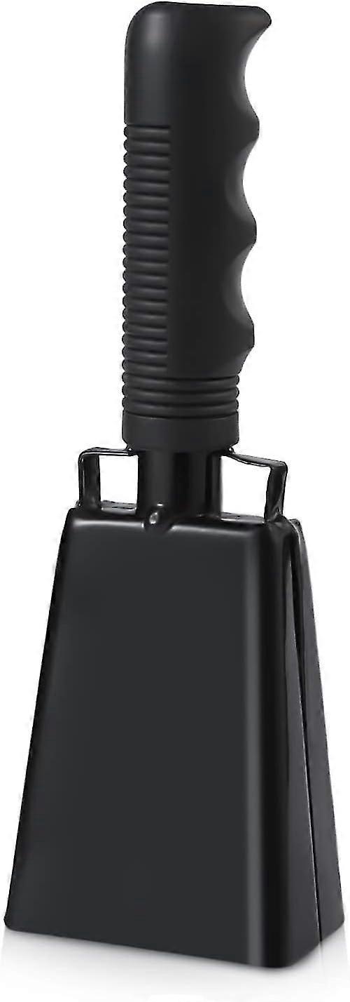 Cow Bell Noise Maker, Cowbell with Handle for Sporting Events Football Game Cheering Bells Large Solid School Bells