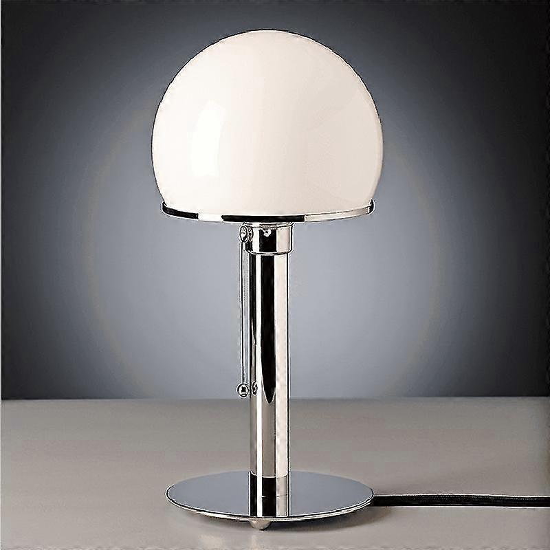 Chambre à coucher Lampe de table à coucher à LED Designer Bauhaus Lampe Simple Table En Verre Pour L’éclairage