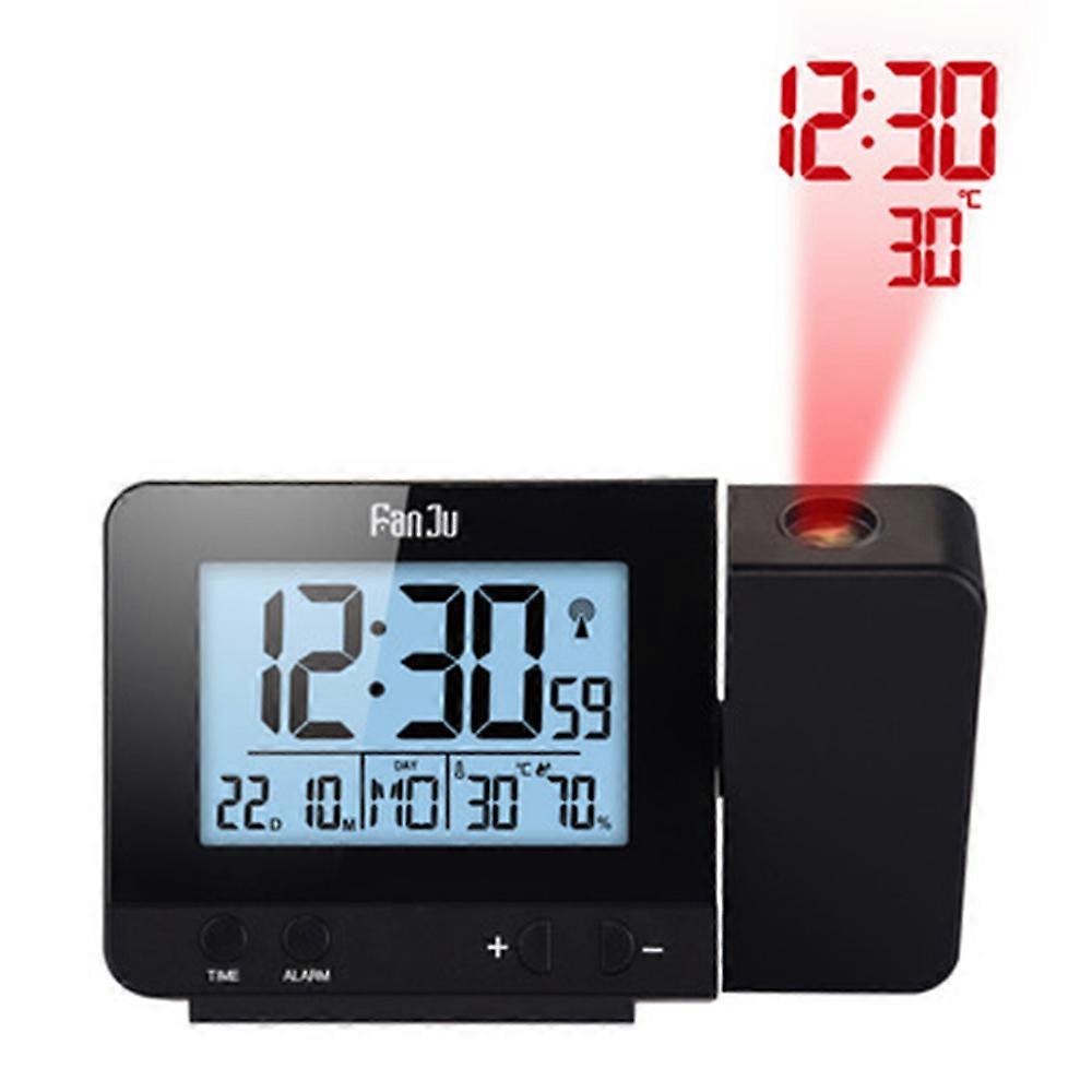 Time Indoor Projection Date Plug Led Humidity Multifunction Clock Electronic Temperature Digital Forecast Desktop Alarm