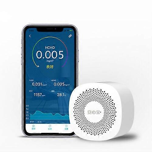 Air Quality Tester Temperature Carbon Dioxide Monitor CO2 TVOC Meter Detector
