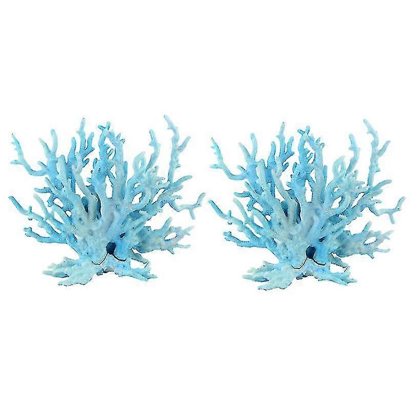 2pcs Acuario Coral