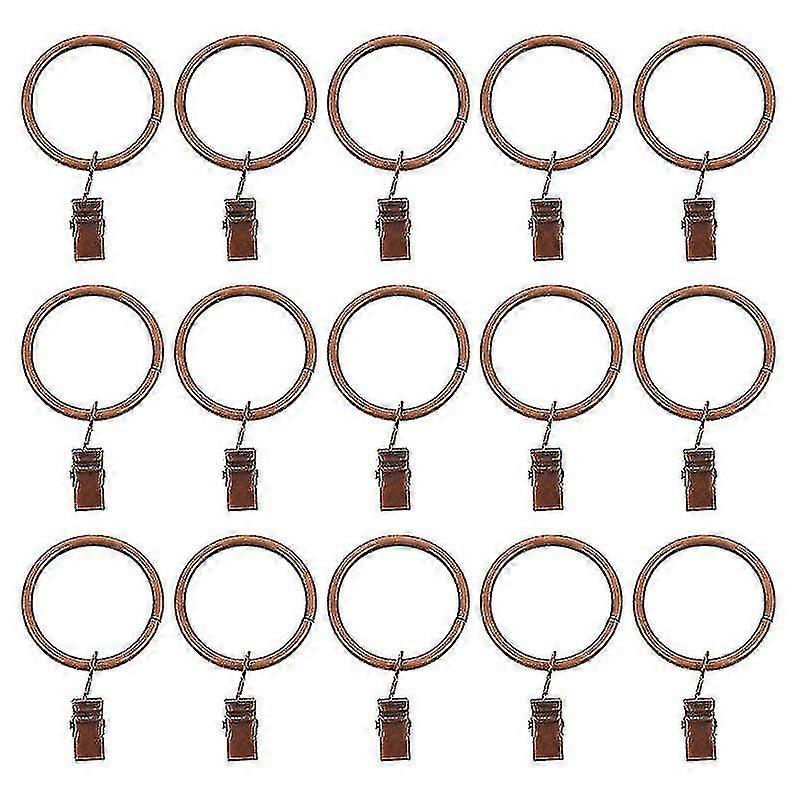 50Pcs Curtain Glide Shower Rings