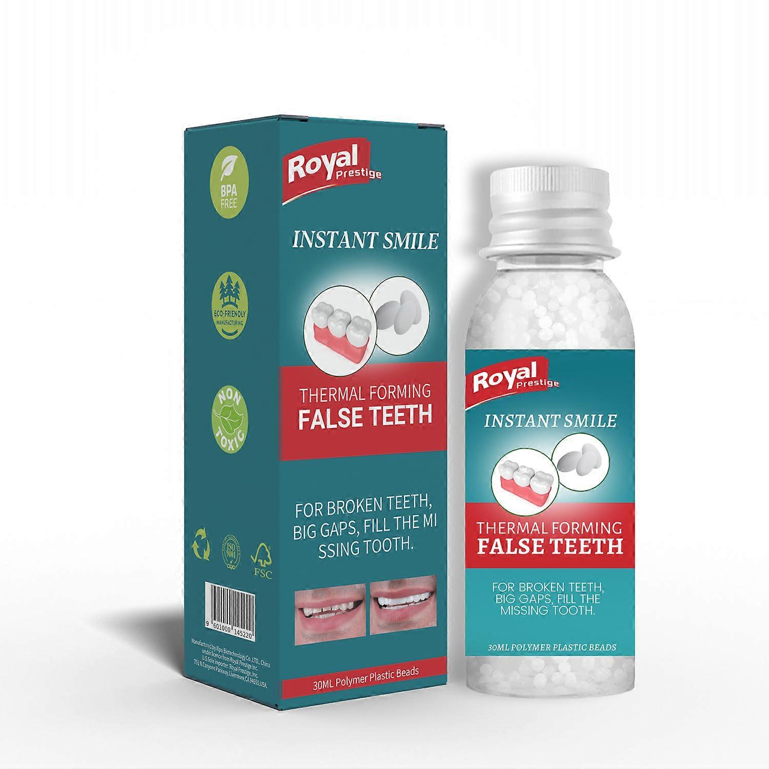 Plastic Solid Teether Vampire Denture Filling Material Denture Adhesive 30ML