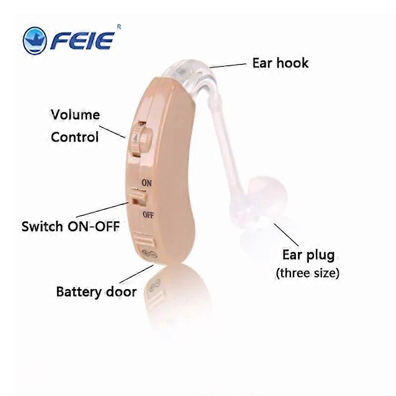 Auditory Apparatus Headset Deaf Behind Analog Hearing Aid S-9C Adjustable Tone Mini Device Elderly Deaf Amplifier Drop Shipping