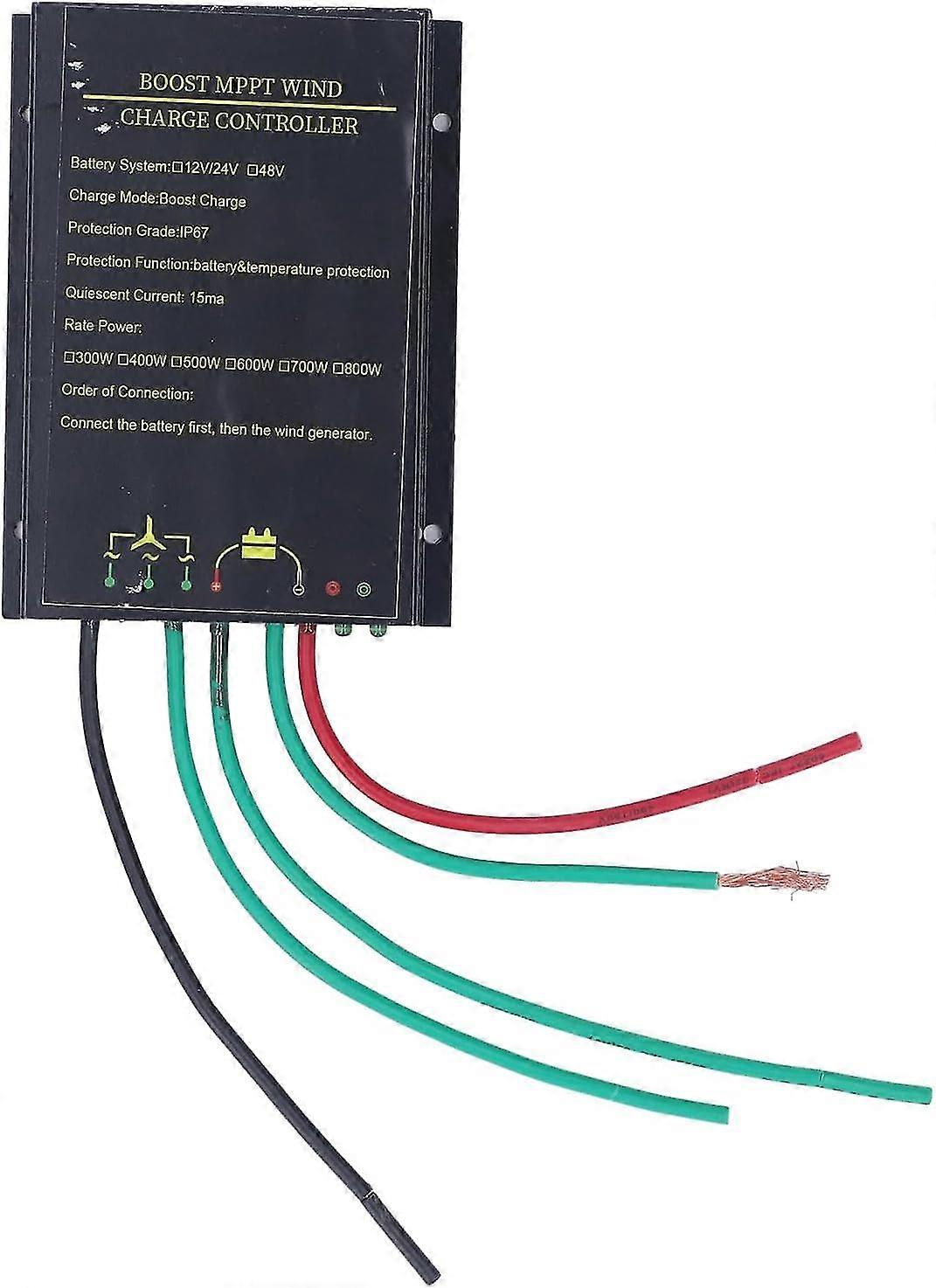 48V 300W-800W Solar Power Waterproof MPPT Wind Turbine Controller for DC Power Supplies System
