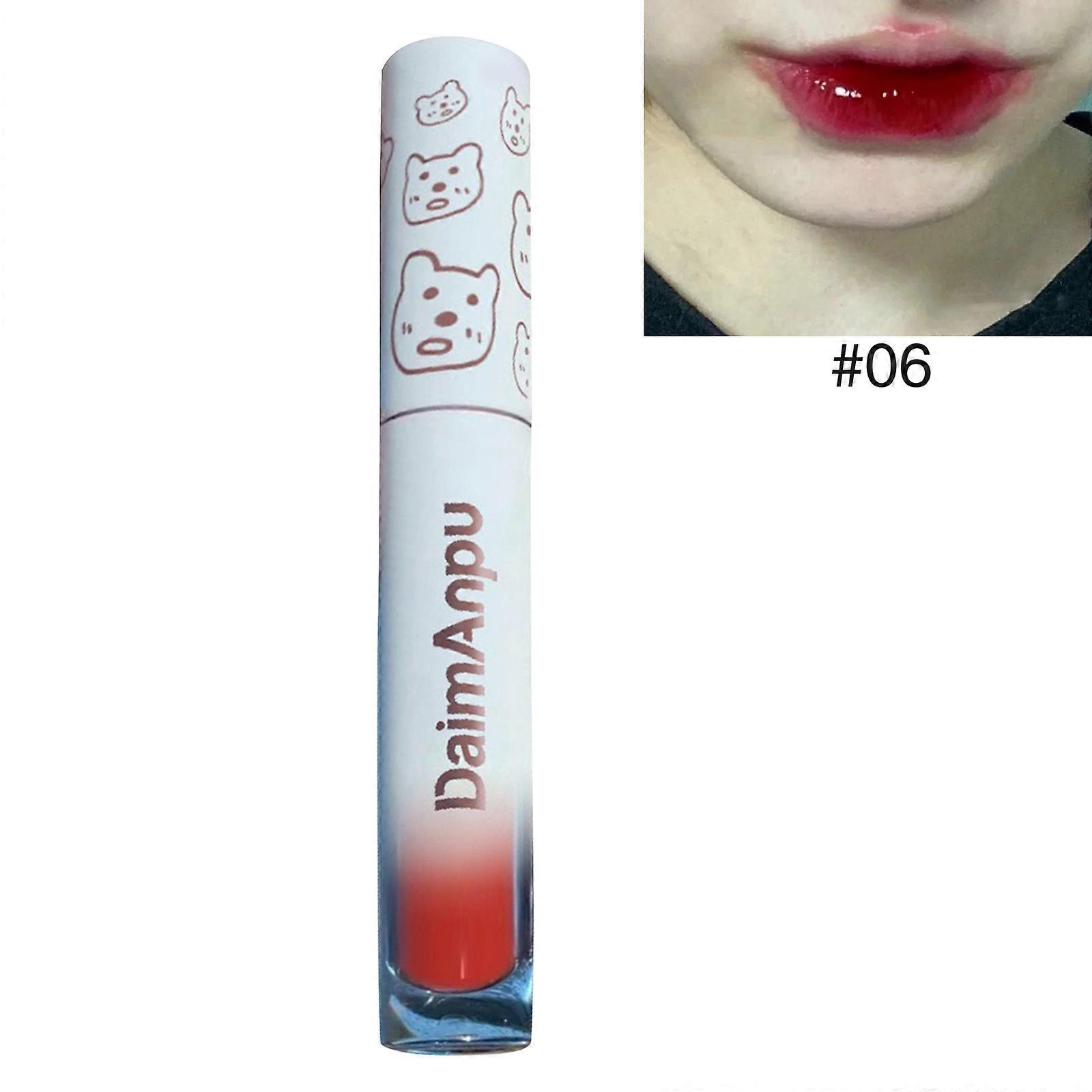 Mirror Matte Lip Glaze Waterproof Lasting Moisturizing Lip Gloss Lips Makeup