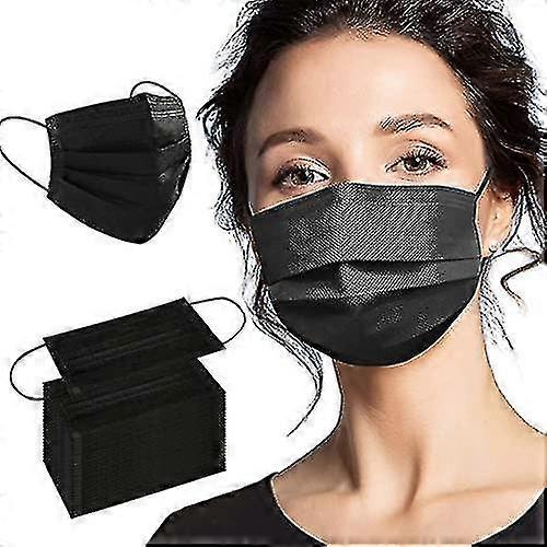 500pcs Face Masks 3-layer Filter Able D Masks With Ear Loop For Men Women