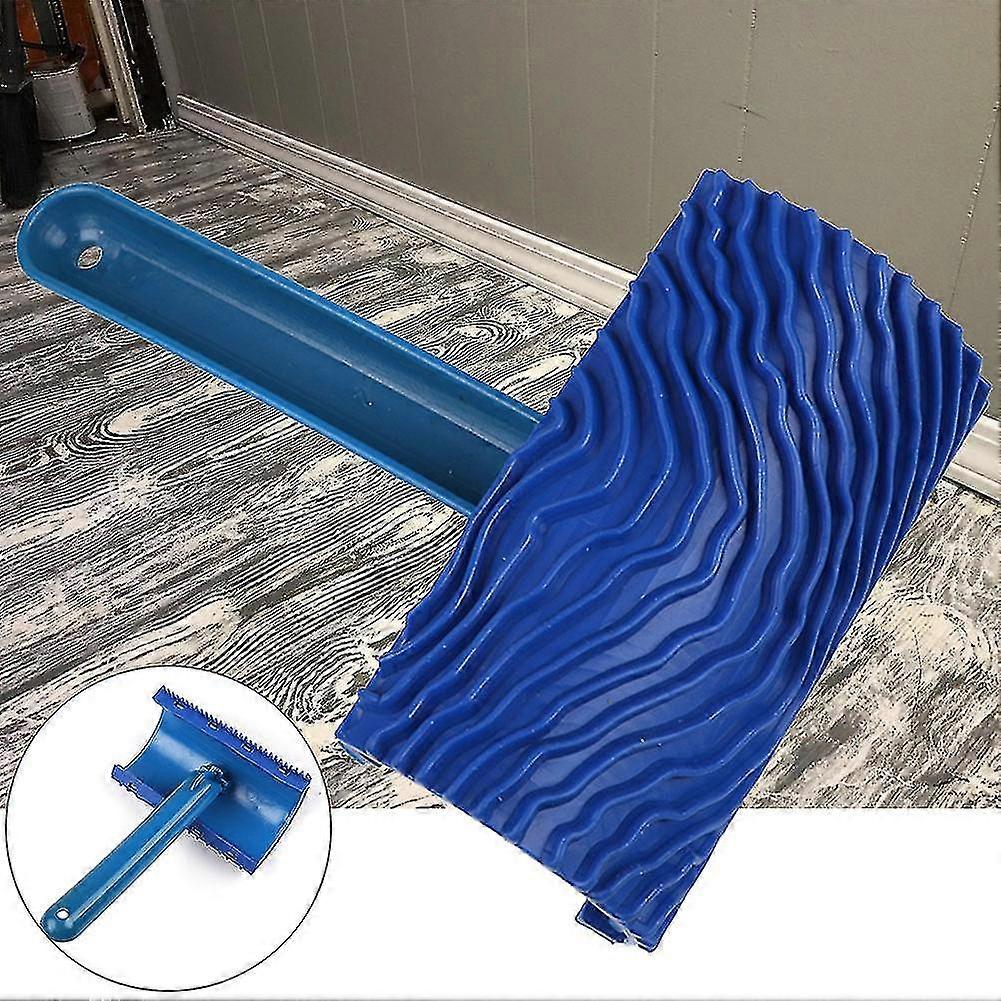 Wood Pattern Tool Art Rubber Handle Empaistic Home Durable Diy