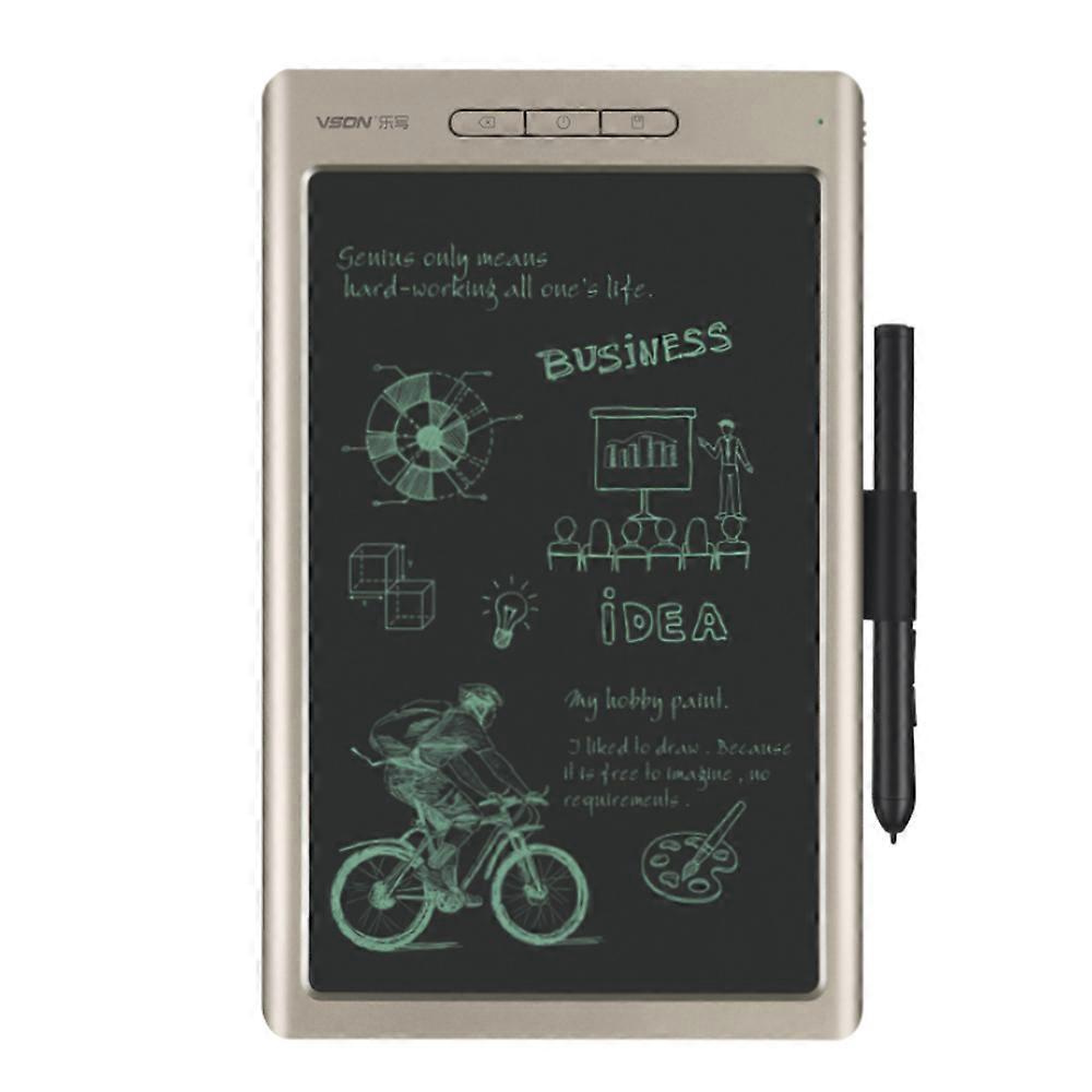VSON Smart Graphics Tablet Digitale Tekening Tablet 8192 Niveaus Drukgevoeligheid Synchrone Nota's Transmissie Goud