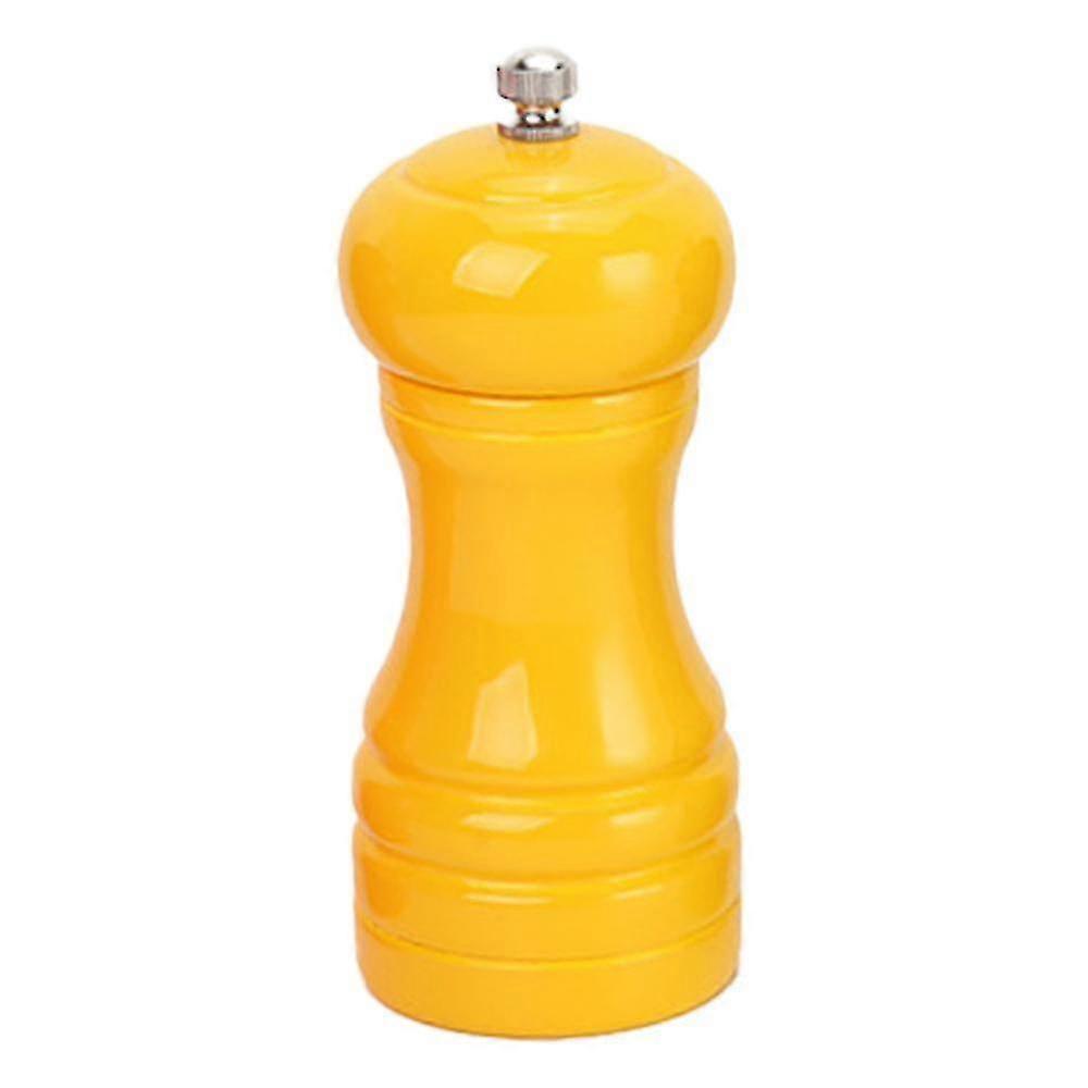 Moinho de moinho de pimenta de sal de madeira Shakers manual recarregável com rotor cerâmico grosso ajustável P