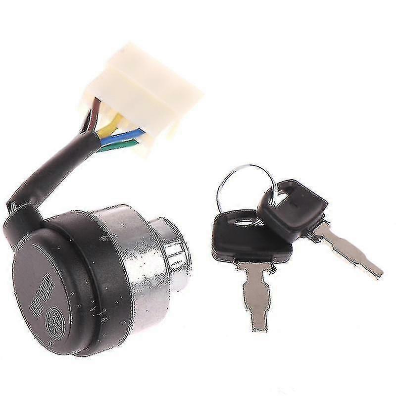 6 Wire Way Generator Gas Start Key Switch