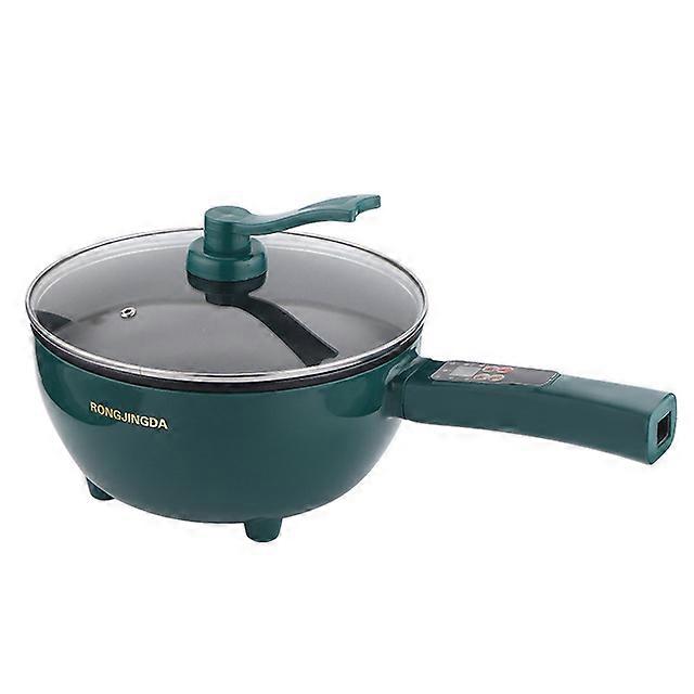 4.2L Electric Cooker Integrated Dual-use Multi Function Portable Electric Frying Long Handle Non Stick Pan Hotpot Free Shipping