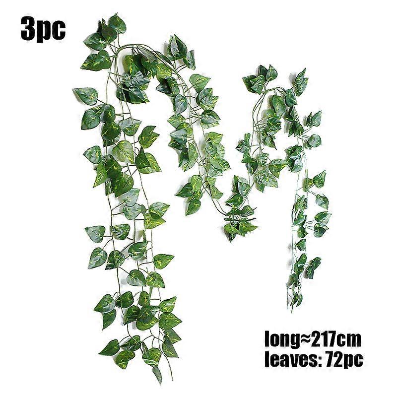 2M Eucalyptus Garland Artificial Ivy Wall Decor Eucalyptus Greenery Leaves Vines Plant For Wedding Arch Christmas Decorations