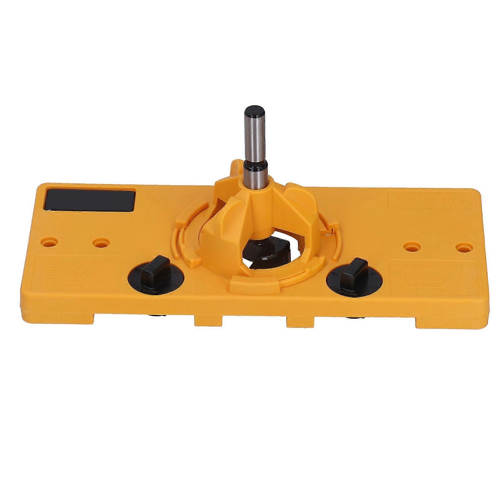 35mm Hinge Hole Locator Jig, DIY Woodworking Door Installation Guide Tool