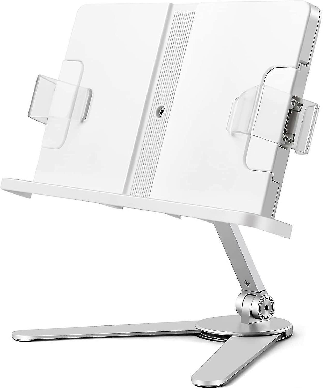 2024 Cookbook Holder Desk Reading, Adjustable Height