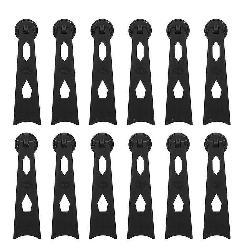 12pcs Plastic Display Racks Desktop Display Racks Artwork Photo Frame Brackets