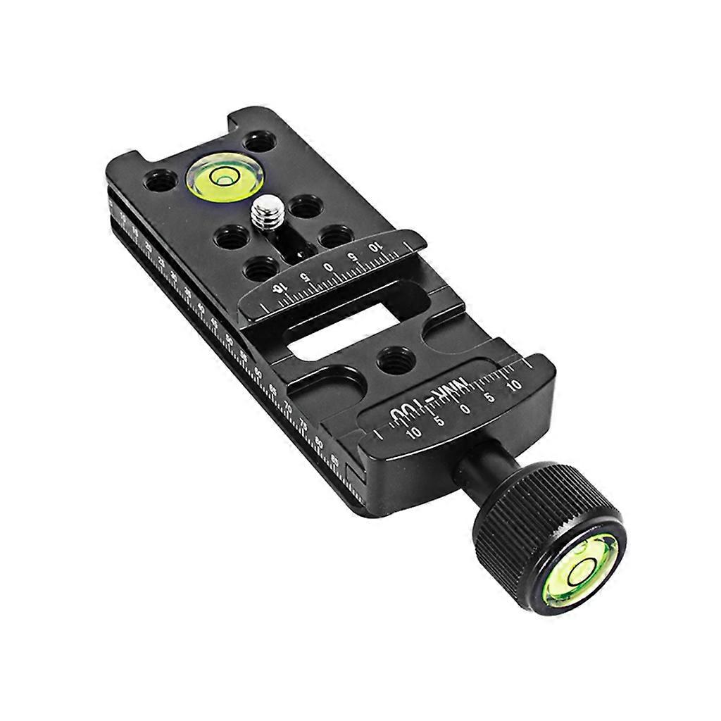 Aluminium Alloy Camera Quick Release Plate Clamp Holder with Precise Scale