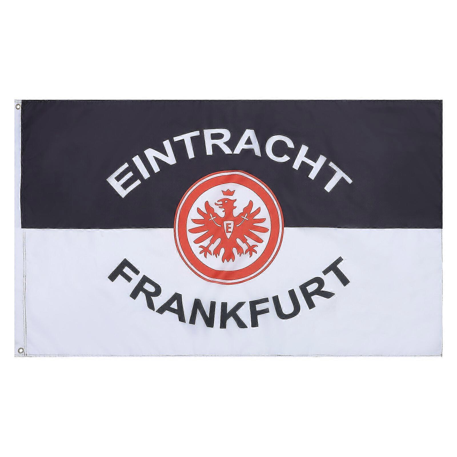 Άιντραχτ Φρανκφούρτη σημαία 150 * 90cm / 3 * 5ft Frankfurt Football Club Εκτύπωση Banner