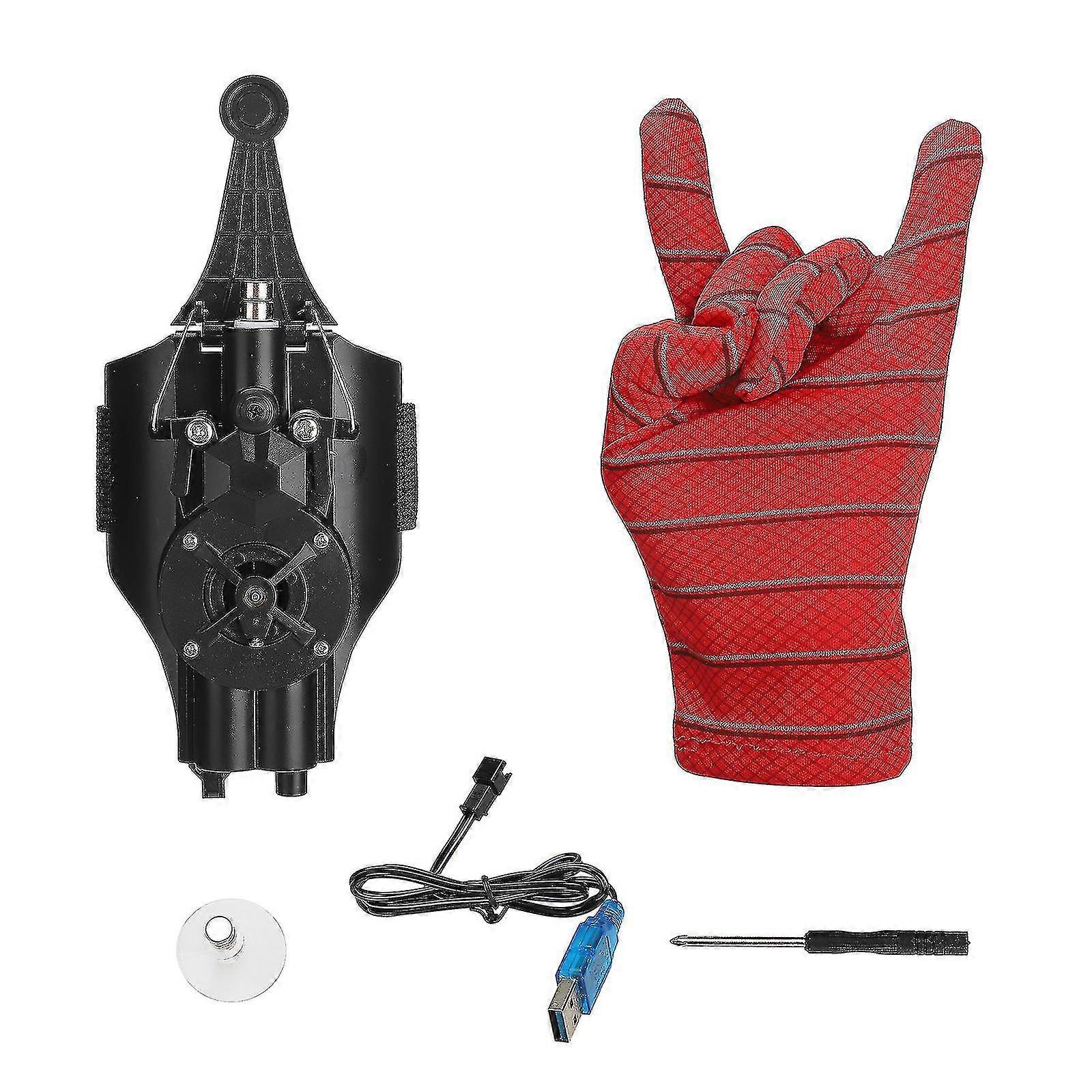 Kids Spider Man Glove Web Shooter Dart Blaster Launcher Toys Spiderman Costume