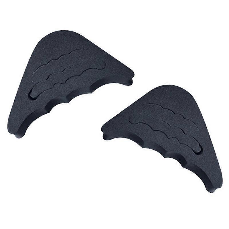 1 Pair Toe Plugs Ergonomic Design Adjustable EVA Non-Slip Heel Grip Liner Insert for High Heels