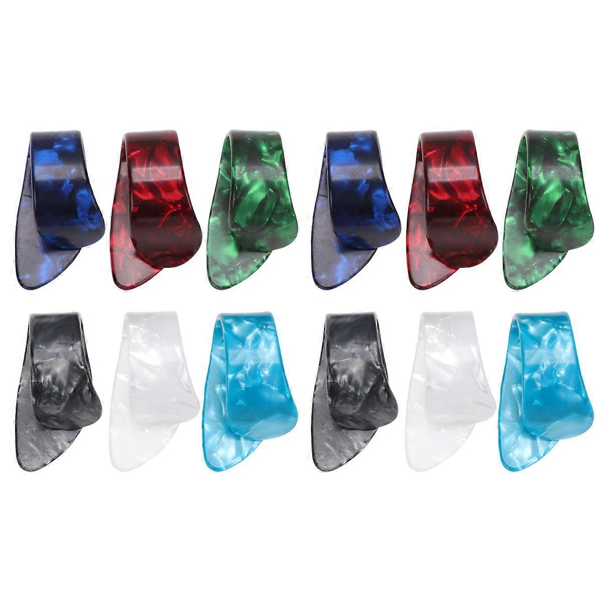 12 st val Gitarr Jazz Pick Gitarr Tillbehör Akustisk gitarr Picks Elgitarr Picks