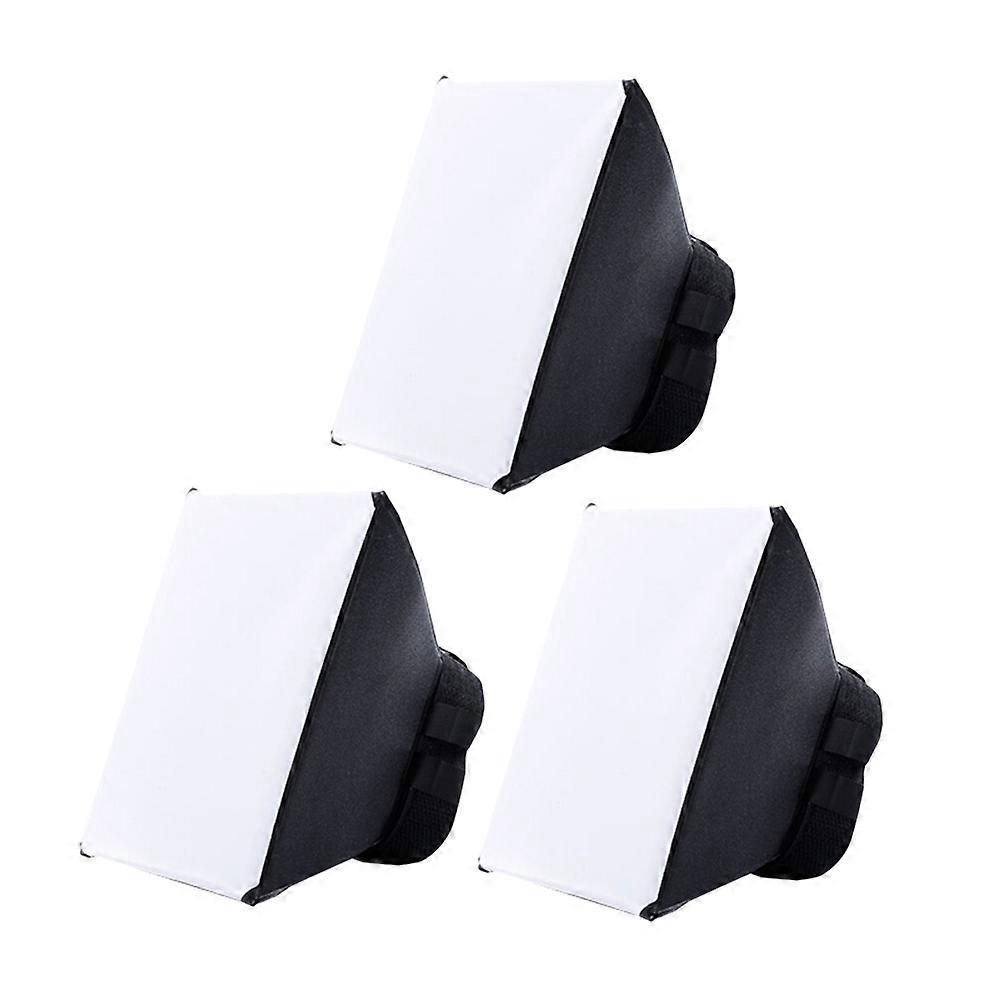3 Pcs Camera Diffuser Softbox Camera Flash Diffuser Softbox Dslr Accessories