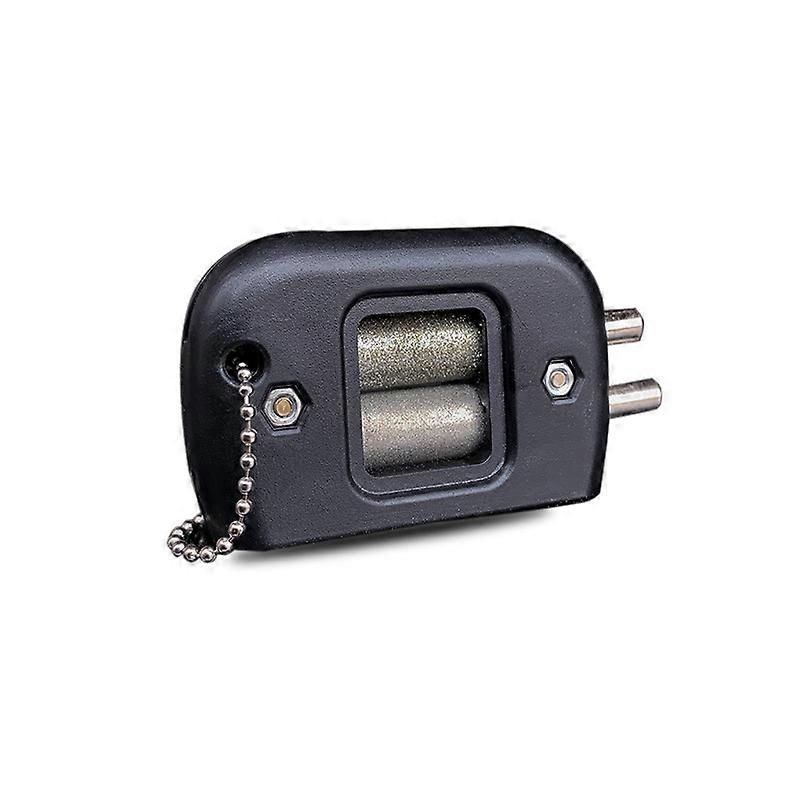 Ice Skating Sharpener Portable Handheld Skate Sharpening Tool Skates Blade Sharpener, Width Adjustable