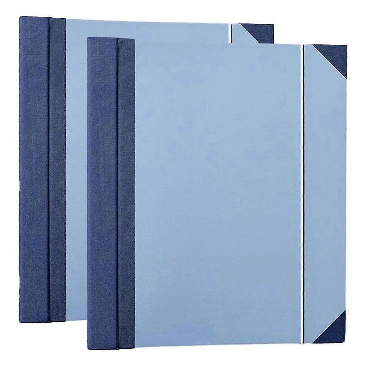 Document Organizer Folios,important Document Binder ,estate Planning Organizer, Business Office Essential Tools Blue2pc