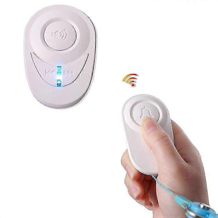 Home 1 Plugin Receiver 1 Waterproof Transmitter  Caregiver Pager Wireless Call Button Smart Call System Waterproof Sos Call Bell For Elderly Patients