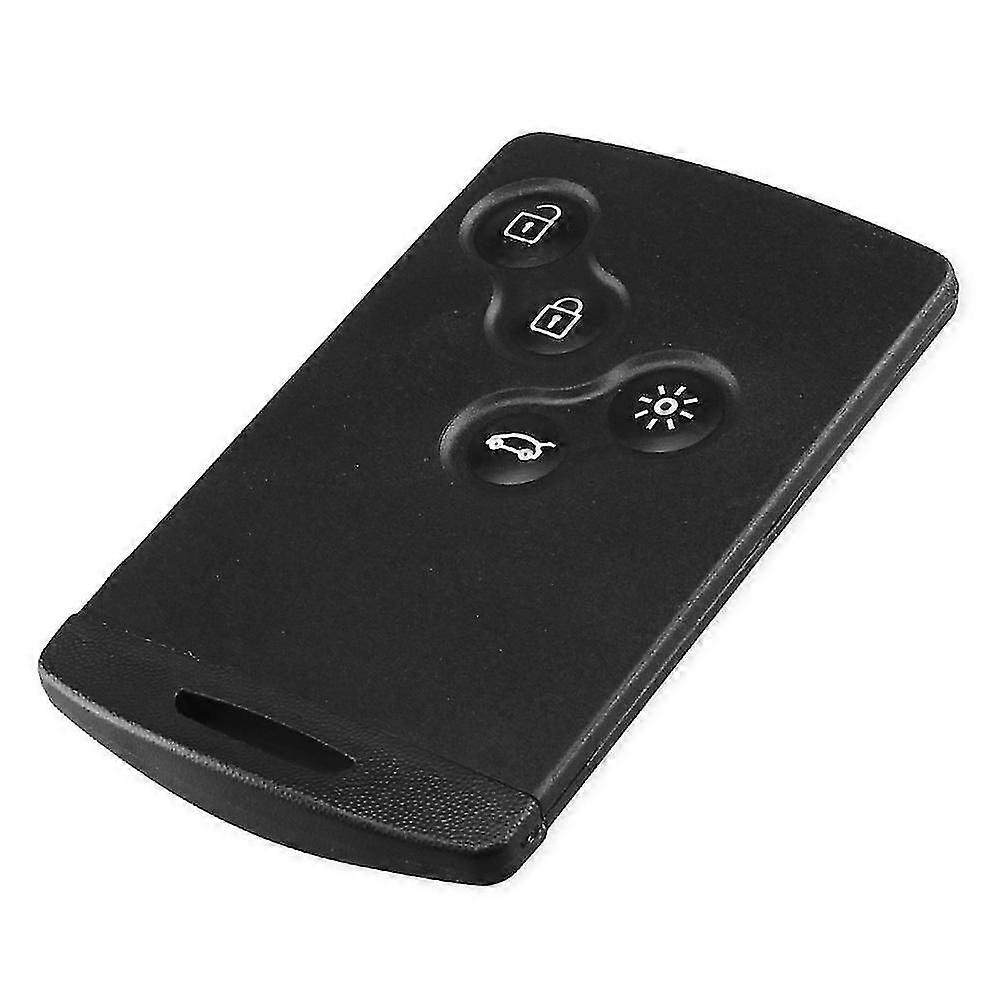 4 button smart card case car shell key for Renault-Good