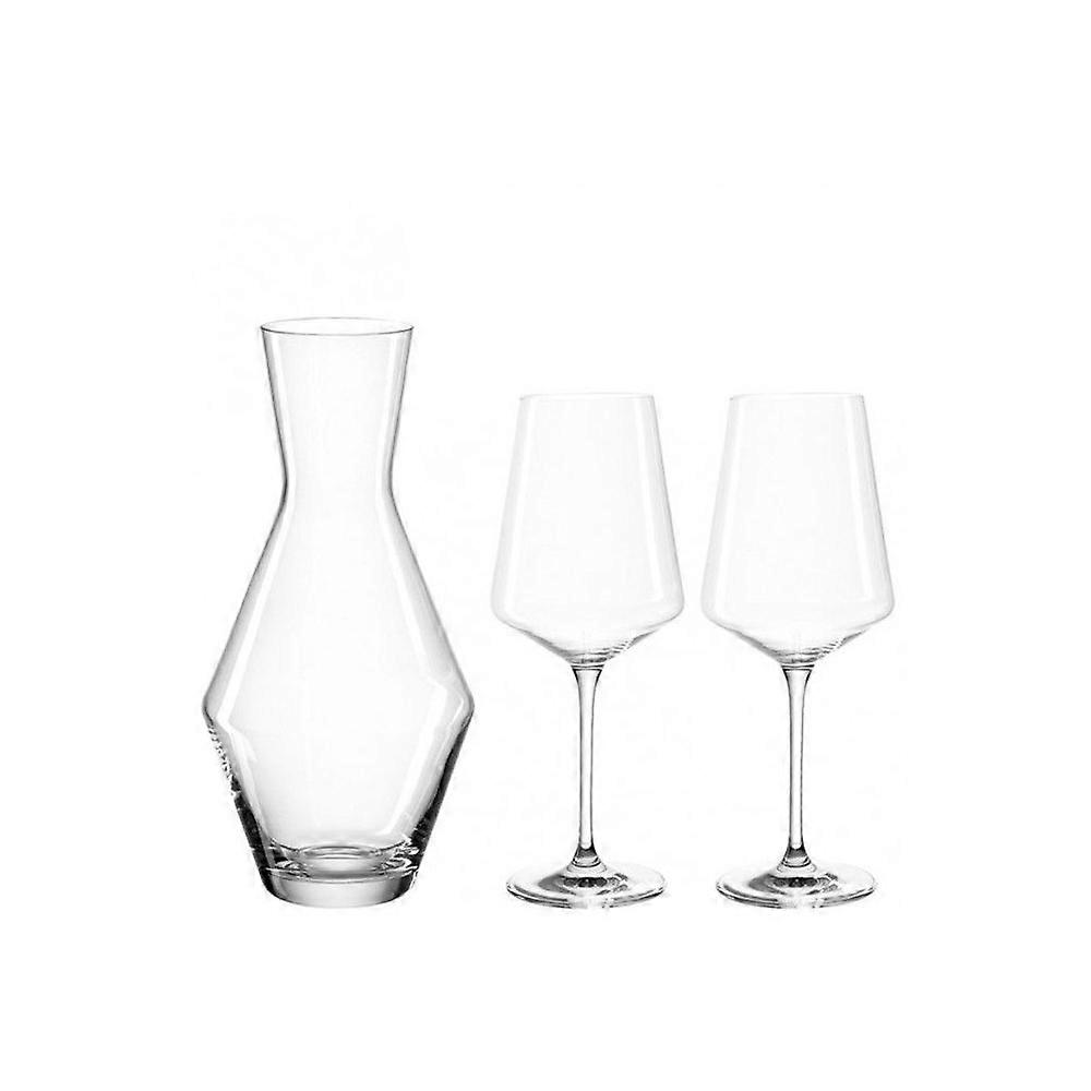 Leonardo 3-piece set: carafe + 2 glasses Puccini L069528